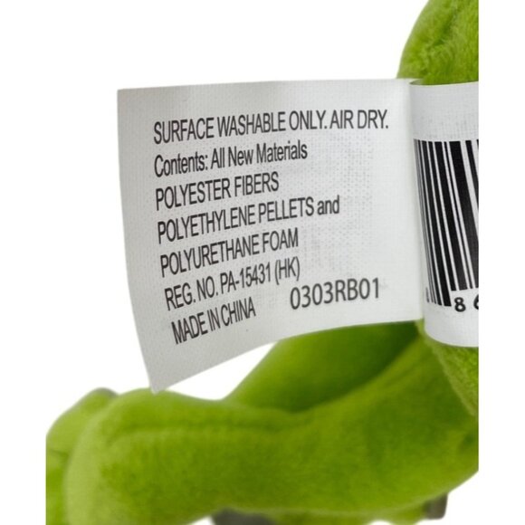 Pixar Disney Monsters University Mike Wazowski Plush 8" Hat & Braces - Picture 11 of 12